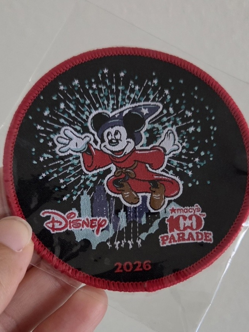 Disney Collectible 100th Annual Macy's Parade Patch - Picture 2 of 3